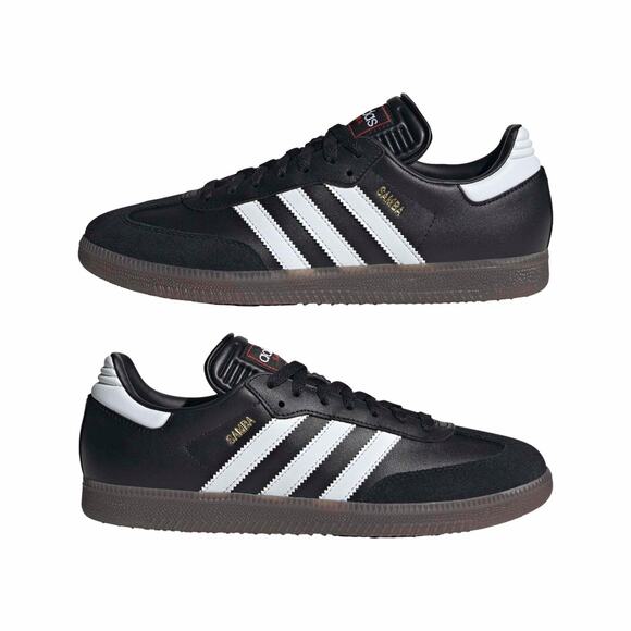 Adidas Unisex Samba Indoor Shoes Black White Vivid Red Size Men 9.5 Womens 10.5 - Picture 6 of 6